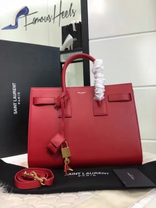 Saint Laurent sac de jour red